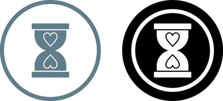 Hourglass Icon Design vector