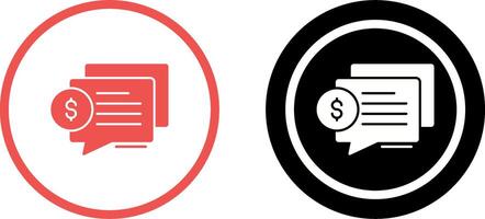 Dialog Icon Design vector