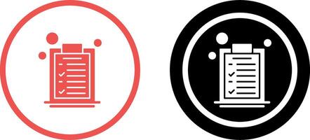 List Icon Design vector