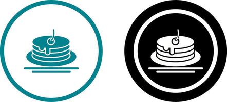Pancake Icon Design vector