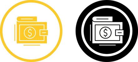 Wallet Icon Design vector