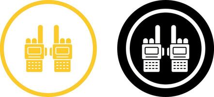 Walkie Talkie Icon Design vector