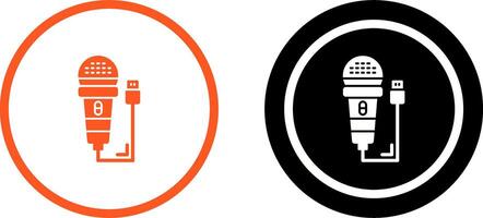 Microphone Icon Design vector