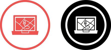 Google Map Icon Design vector
