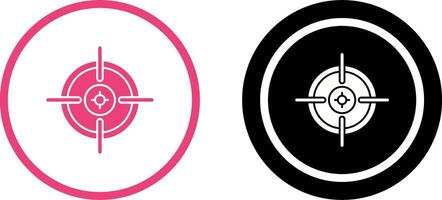 Aim Icon Design vector