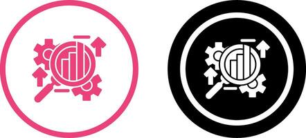 Analysis Icon Design vector