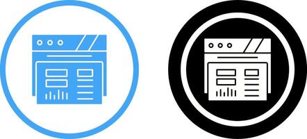 Dashboard Icon Design vector