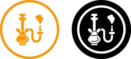 Hookah Icon Design vector