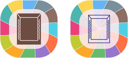 Unique Frame Icon Design vector
