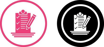 Check List Icon Design vector