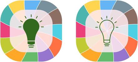 diseño de icono de idea innovadora vector