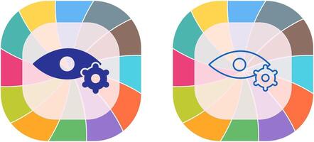 View Settings Icon Design vector