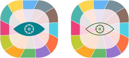 Supervision Icon Design vector