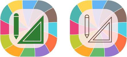 Drawing Tools Icon Design vector