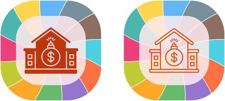 Debt Icon Design vector