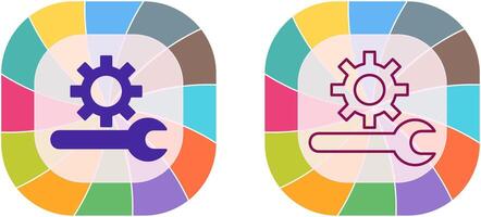 Unique Technical Support Icon Design vector