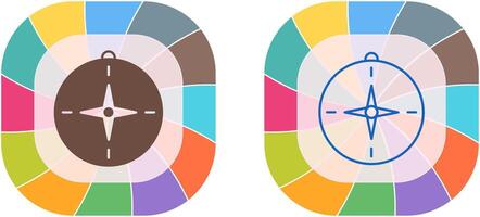 Compass Icon Design vector