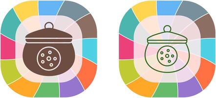 Cookie Jar Icon Design vector