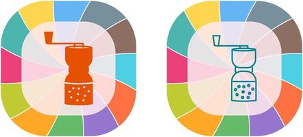 Coffee Grinder Icon Design vector