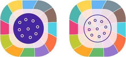 Cookie Icon Design vector