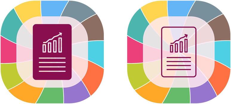 único datos archivos icono diseño vector