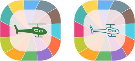 Helicopter Icon Design vector