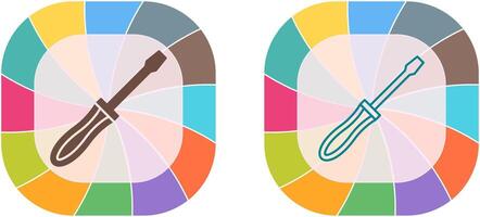 Screwdriver Icon Design vector