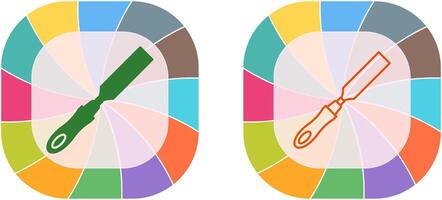 Chisel Icon Design vector