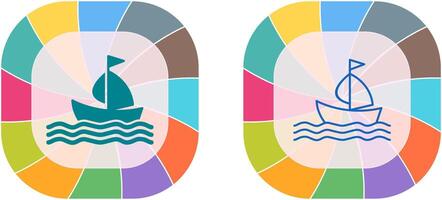 Boat Icon Design vector