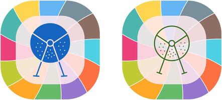 Lottery Machine Icon Design vector