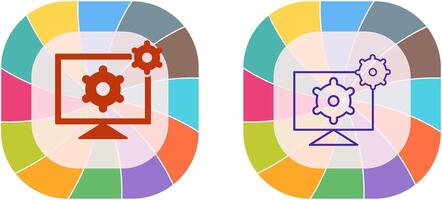 Development Tools Icon Design vector