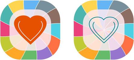Unique Favorite Icon Design vector