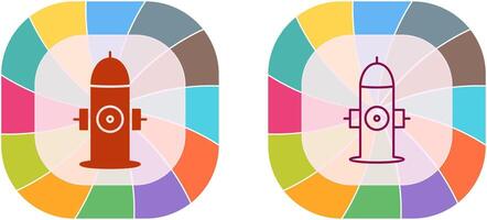 Unique Hydrant Icon Design vector