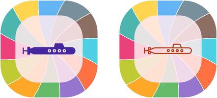 Submarine Icon Design vector