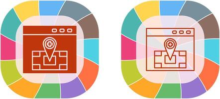 Location Icon Design vector