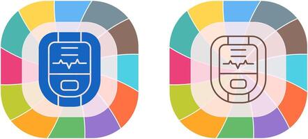 Oximeter Icon Design vector