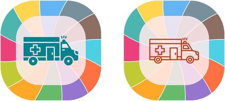 Ambulance Icon Design vector