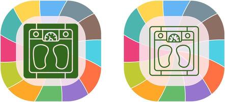 Weighing Scale Icon Design vector