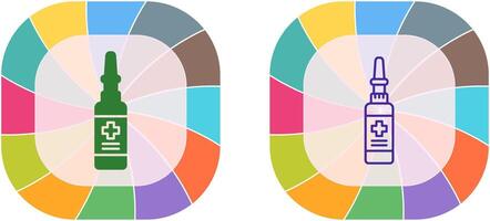 Nasal Spray Icon Design vector