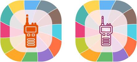 Walki Talkie Icon Design vector