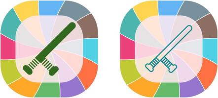 Baton Icon Design vector