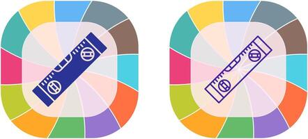 Level Icon Design vector