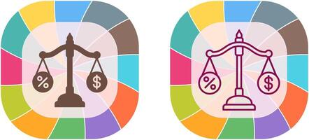 Scale Icon Design vector