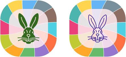 Rabbit Icon Design vector