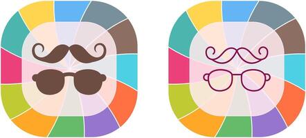 Hipster Style Icon Design vector