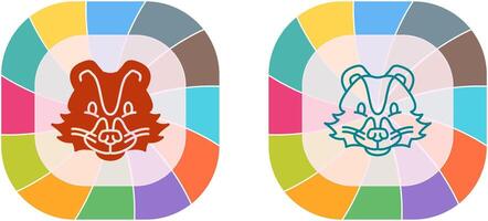 Skunk Icon Design vector