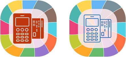 Card Machine Icon Design vector