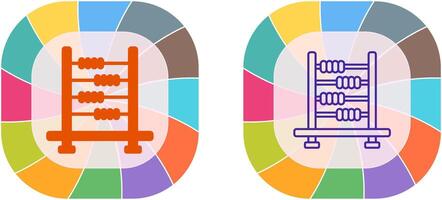 Abacus Icon Design vector