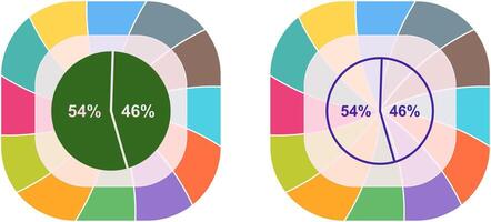 Candidate Stats Icon Design vector