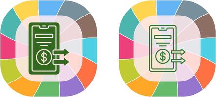 Transfer Icon Design vector